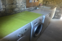 La Granja - Sa buanderie commune