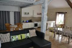 Gîte Lou Prat - Son living 2