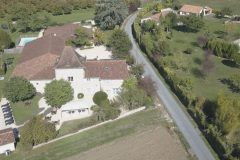 La Granja - Le domaine vu du ciel